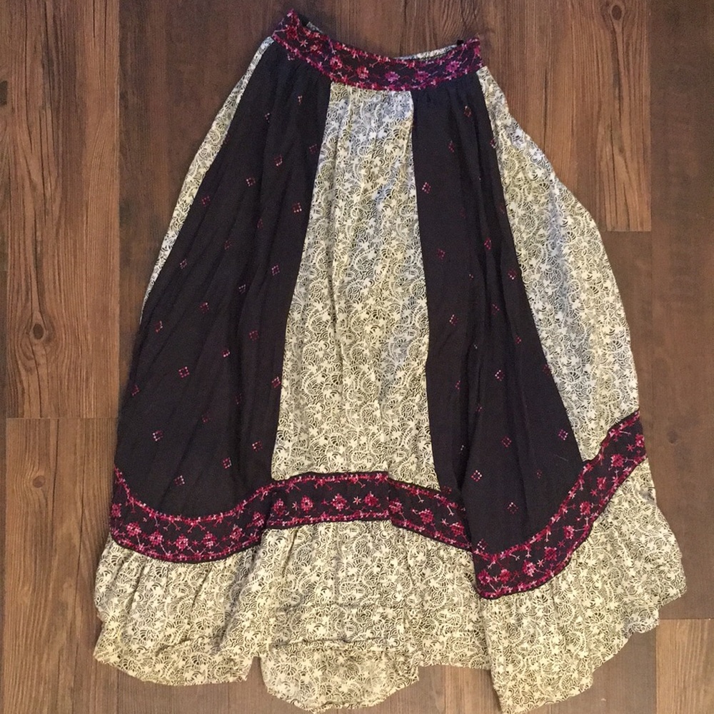 Boho flowy skirt